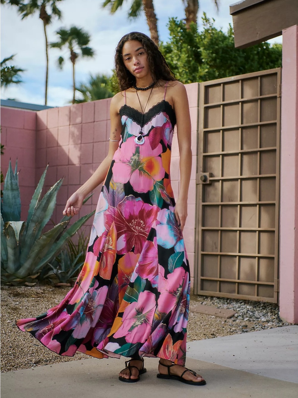 NWT Free People Bloomspell Floral Maxi Dress - Picture 3 of 9